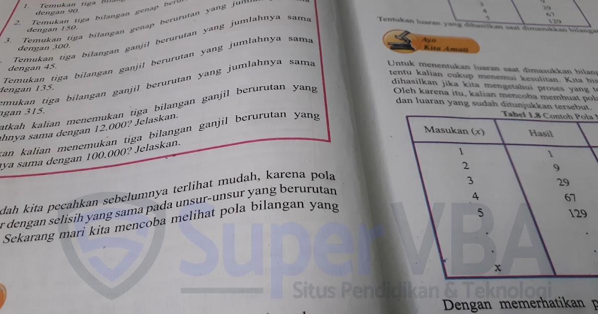 Detail Buku Matematika K13 Kelas 8 Semester 1 Nomer 20