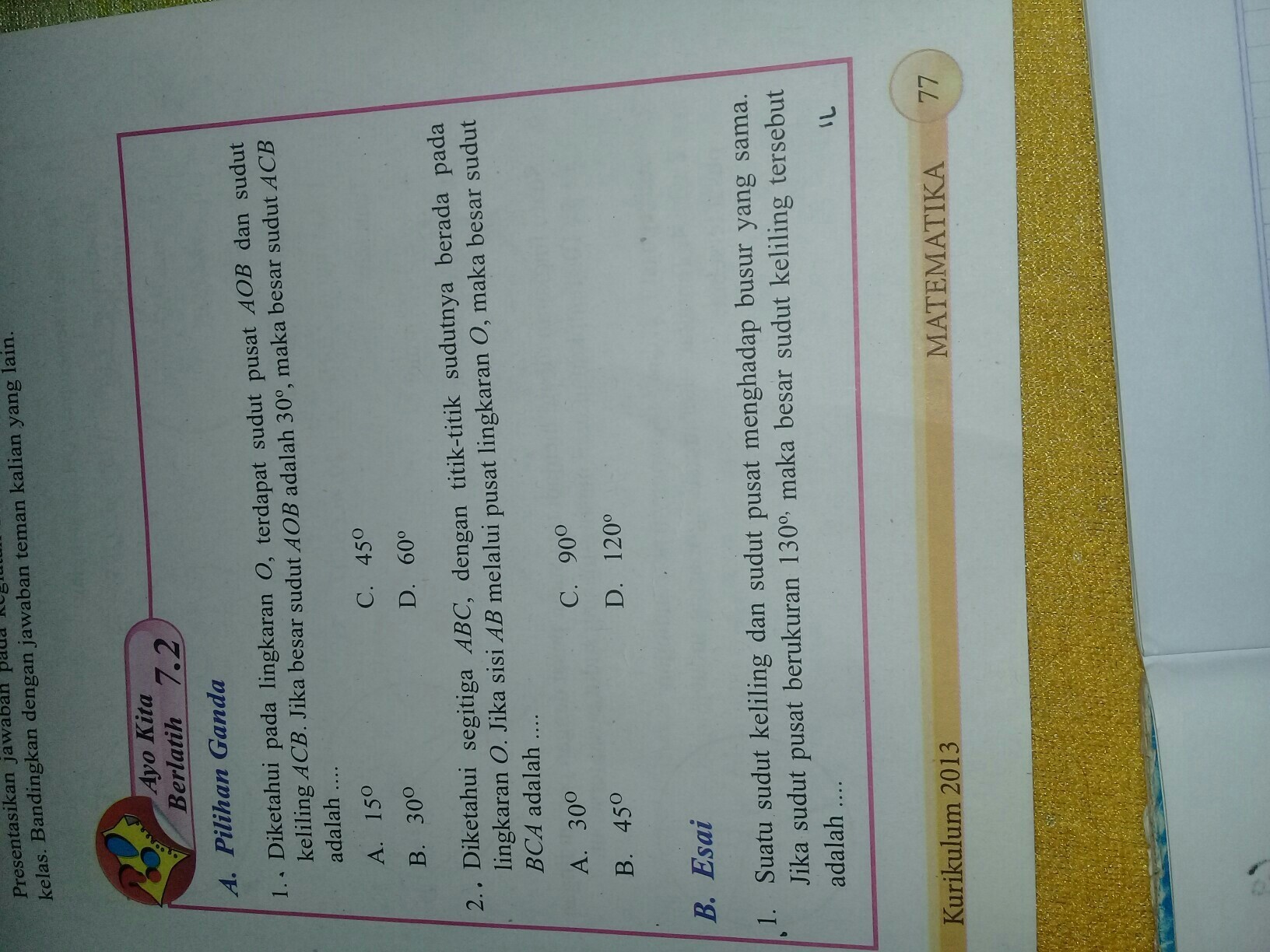 Detail Buku Matematika K13 Kelas 8 Semester 1 Nomer 48