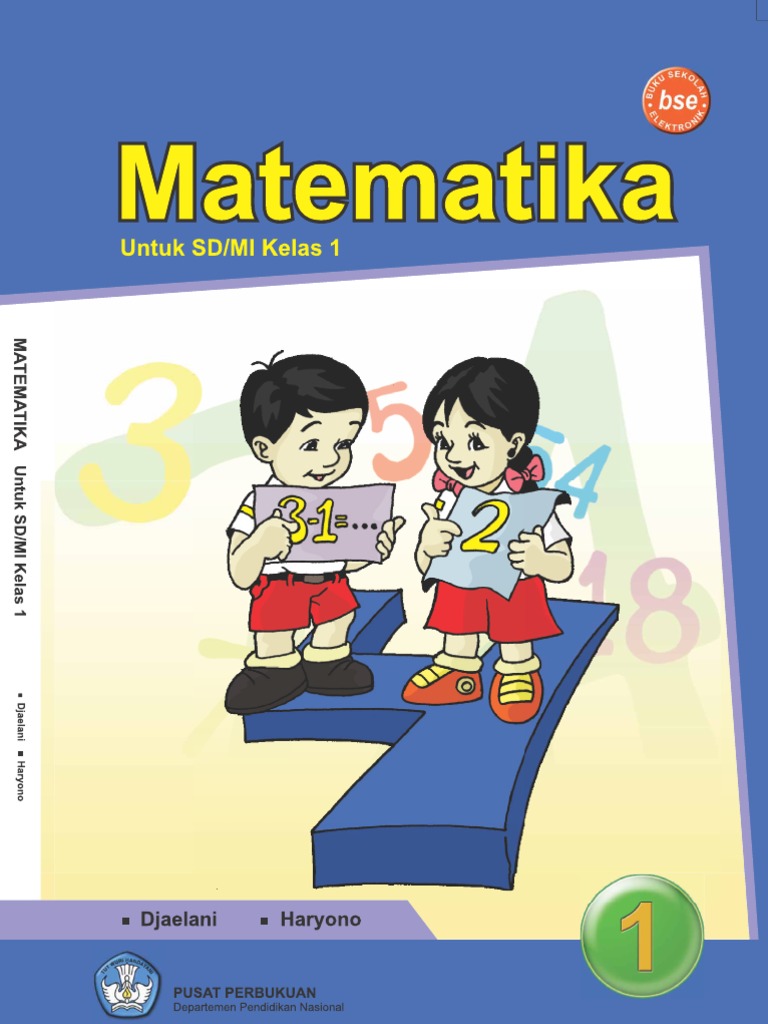 Detail Buku Matematika Kelas 1 Sd Nomer 4