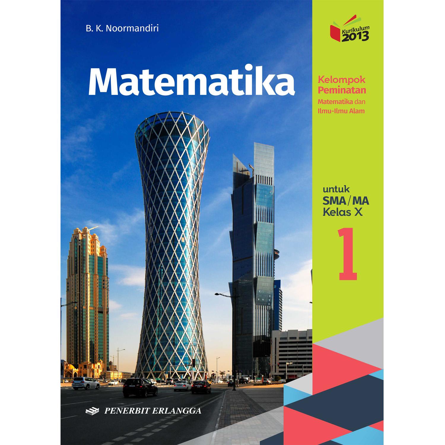 Detail Buku Matematika Kelas 10 Kurikulum 2013 Penerbit Erlangga Nomer 10