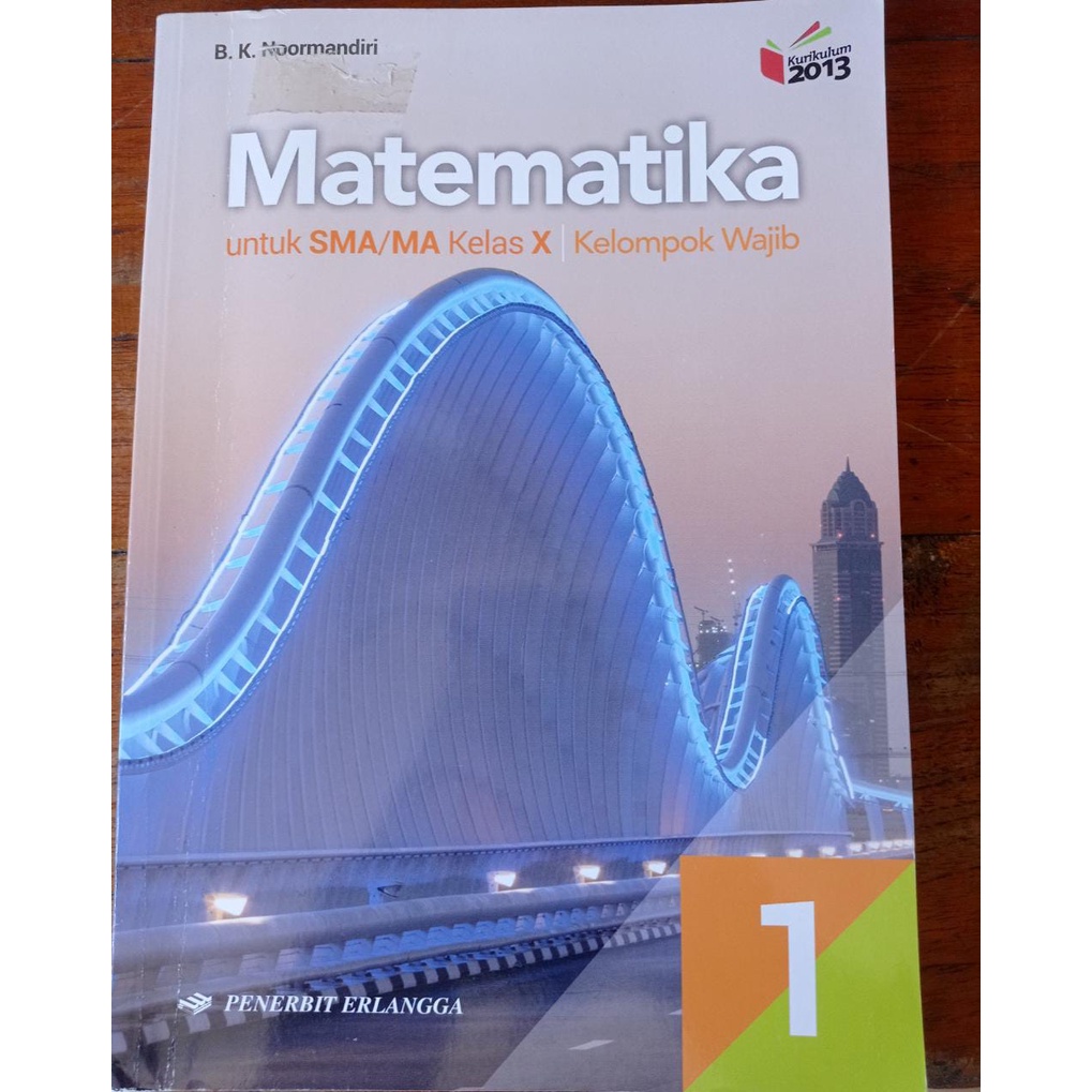 Detail Buku Matematika Kelas 10 Kurikulum 2013 Penerbit Erlangga Nomer 31