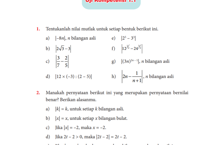 Detail Buku Matematika Kelas 10 Semester 1 Nomer 25