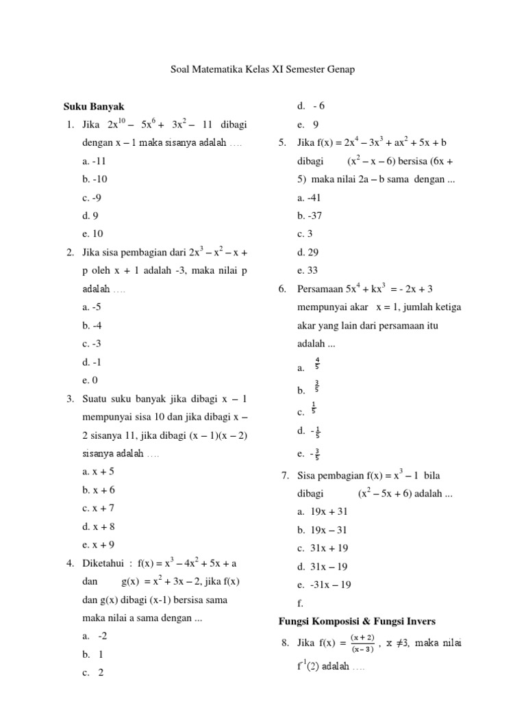 Detail Buku Matematika Kelas 11 Semester 2 Kurikulum 2013 Nomer 27