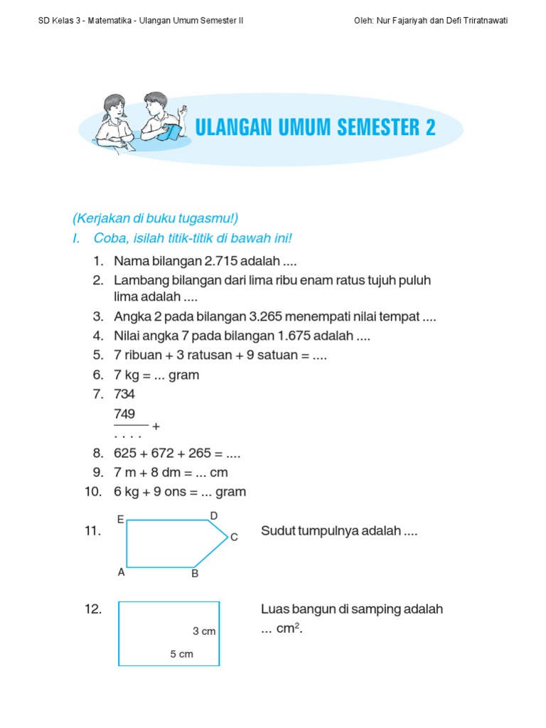 Detail Buku Matematika Kelas 3 Sd Nomer 30