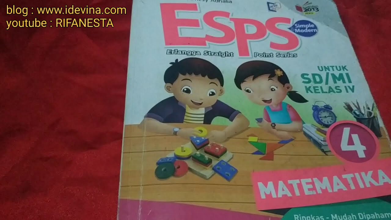 Detail Buku Matematika Kelas 4 Erlangga Nomer 13