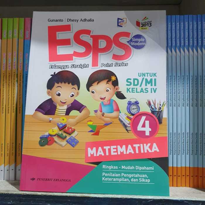 Detail Buku Matematika Kelas 4 Erlangga Nomer 43