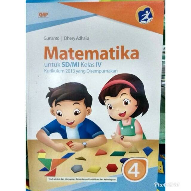 Detail Buku Matematika Kelas 4 Sd Kurikulum 2013 Nomer 2