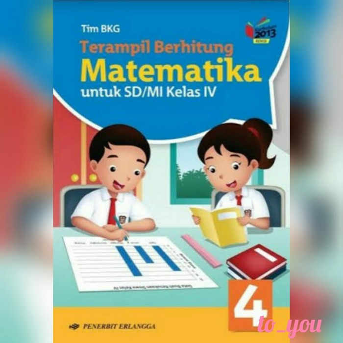 Detail Buku Matematika Kelas 4 Sd Penerbit Erlangga Nomer 3