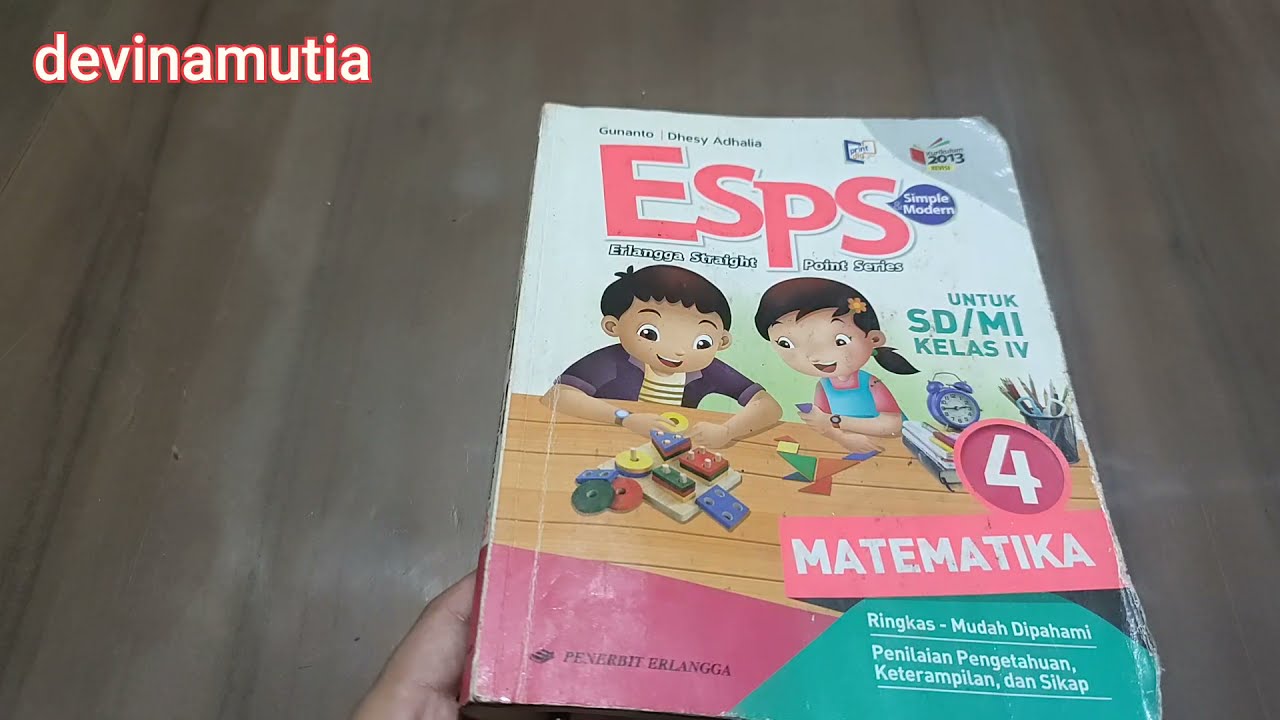 Detail Buku Matematika Kelas 4 Sd Penerbit Erlangga Nomer 39