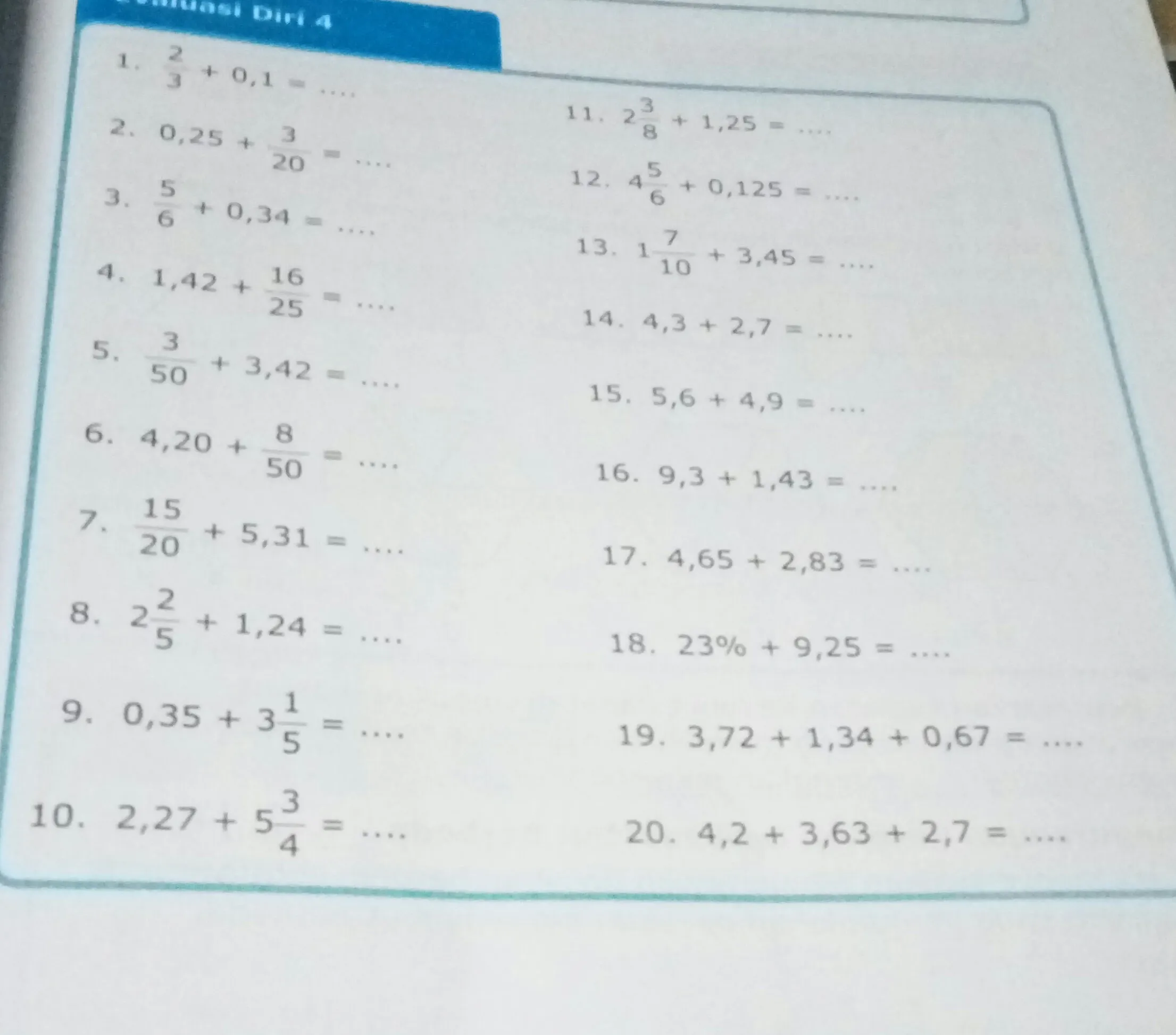 Detail Buku Matematika Kelas 5 Erlangga Nomer 47