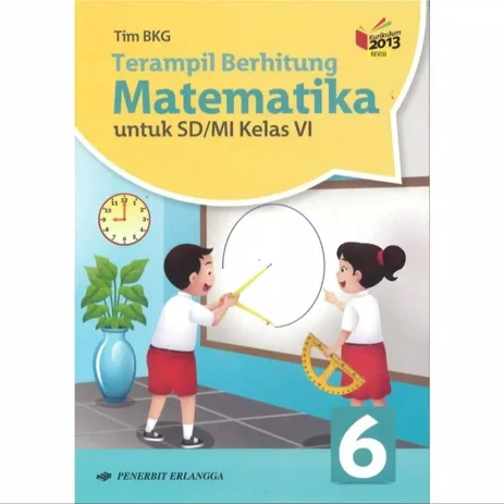 Detail Buku Matematika Kelas 6 Kurikulum 2013 Revisi 2018 Penerbit Erlangga Nomer 36