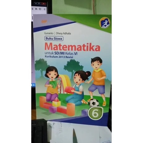 Detail Buku Matematika Kelas 6 Kurikulum 2013 Revisi 2018 Penerbit Erlangga Nomer 46