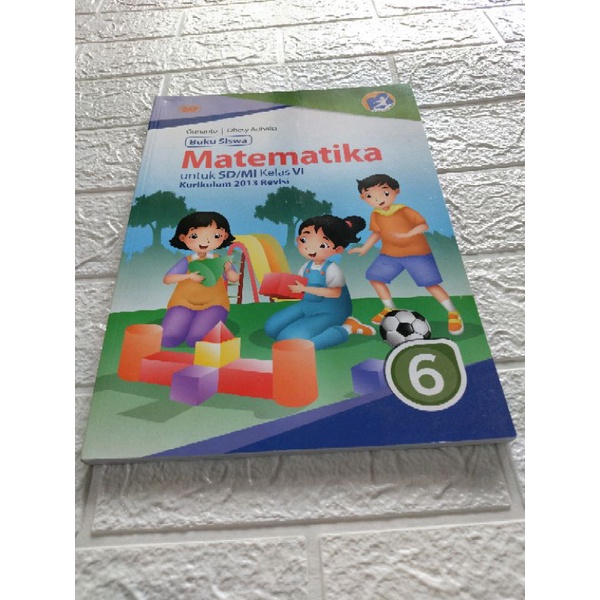 Detail Buku Matematika Kelas 6 Kurikulum 2013 Revisi 2018 Penerbit Erlangga Nomer 48