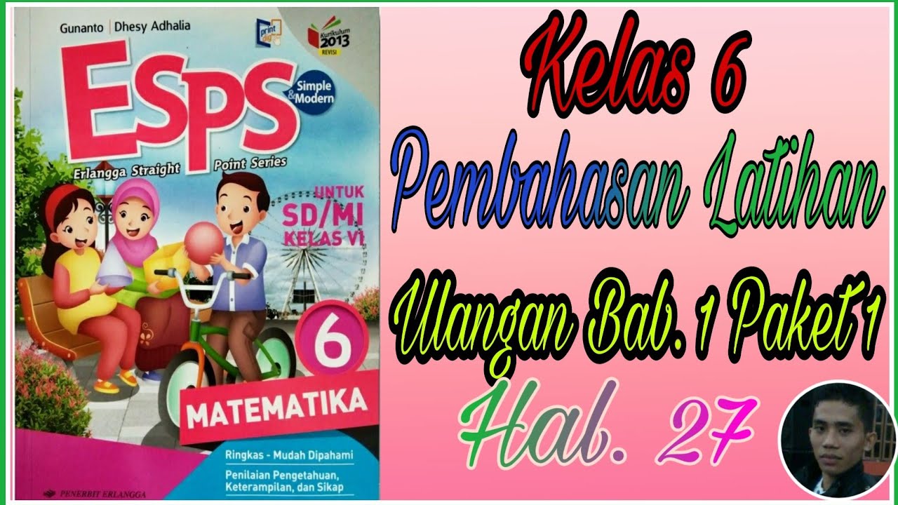 Detail Buku Matematika Kelas 6 Penerbit Erlangga Kurikulum 2013 Nomer 39