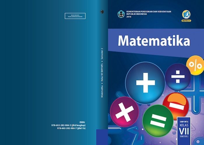 Detail Buku Matematika Kelas 7 Semester 2 Kurikulum 2013 Revisi 2017 Nomer 3