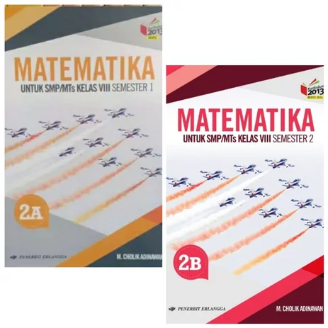 Detail Buku Matematika Kelas 8 Kurikulum 2013 Semester 1 Penerbit Erlangga Nomer 11