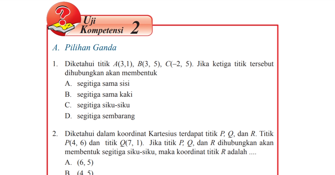 Detail Buku Matematika Kelas 8 Kurikulum 2013 Semester 1 Penerbit Erlangga Nomer 13