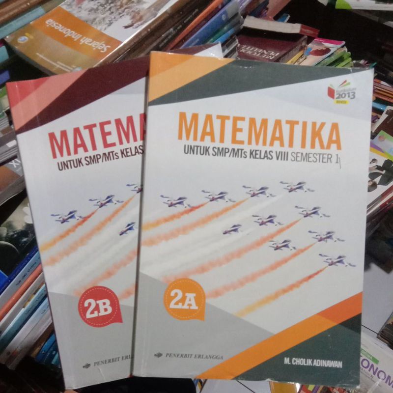 Detail Buku Matematika Kelas 8 Kurikulum 2013 Semester 1 Penerbit Erlangga Nomer 26