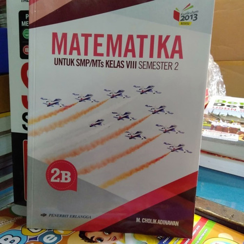 Detail Buku Matematika Kelas 8 Semester 2 Erlangga Nomer 3