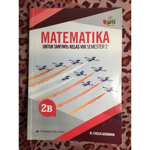 Detail Buku Matematika Kelas 8 Semester 2 Erlangga Nomer 28