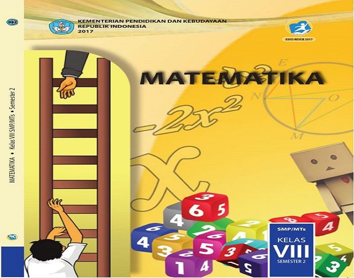 Buku Matematika Kelas 8 Semester 2 Kurikulum 2013 Revisi 2017 - KibrisPDR