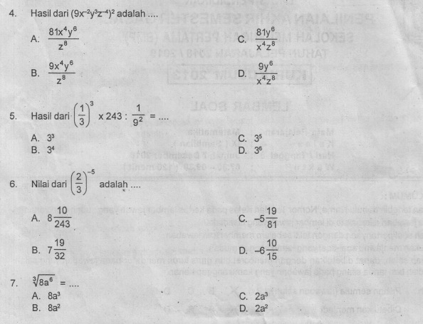 Detail Buku Matematika Kelas 9 Kurikulum 2013 Nomer 24