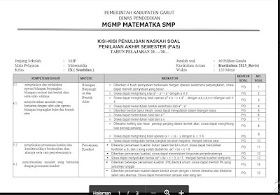 Detail Buku Matematika Kelas 9 Kurikulum 2013 Nomer 52