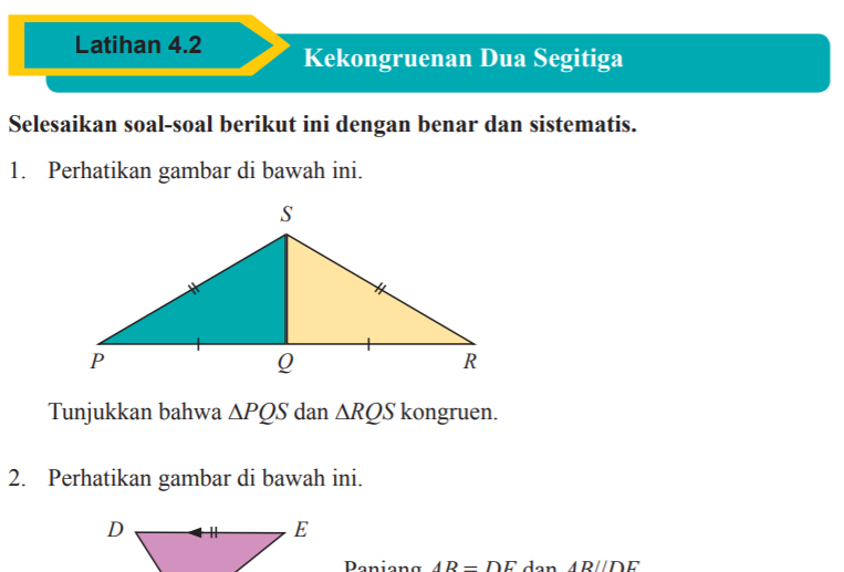 Detail Buku Matematika Kelas 9 Semester 1 Nomer 42