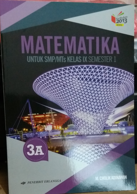 Detail Buku Matematika Kelas 9 Semester 1 Nomer 9