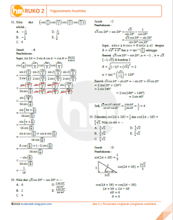 Detail Buku Matematika Peminatan Kelas 11 Kurikulum 2013 Revisi 2016 Nomer 43