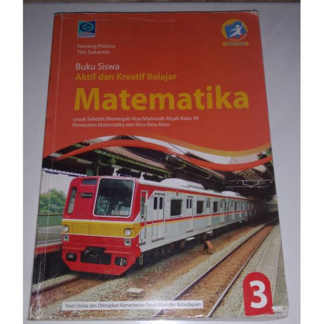 Detail Buku Matematika Peminatan Kelas 12 Nomer 12