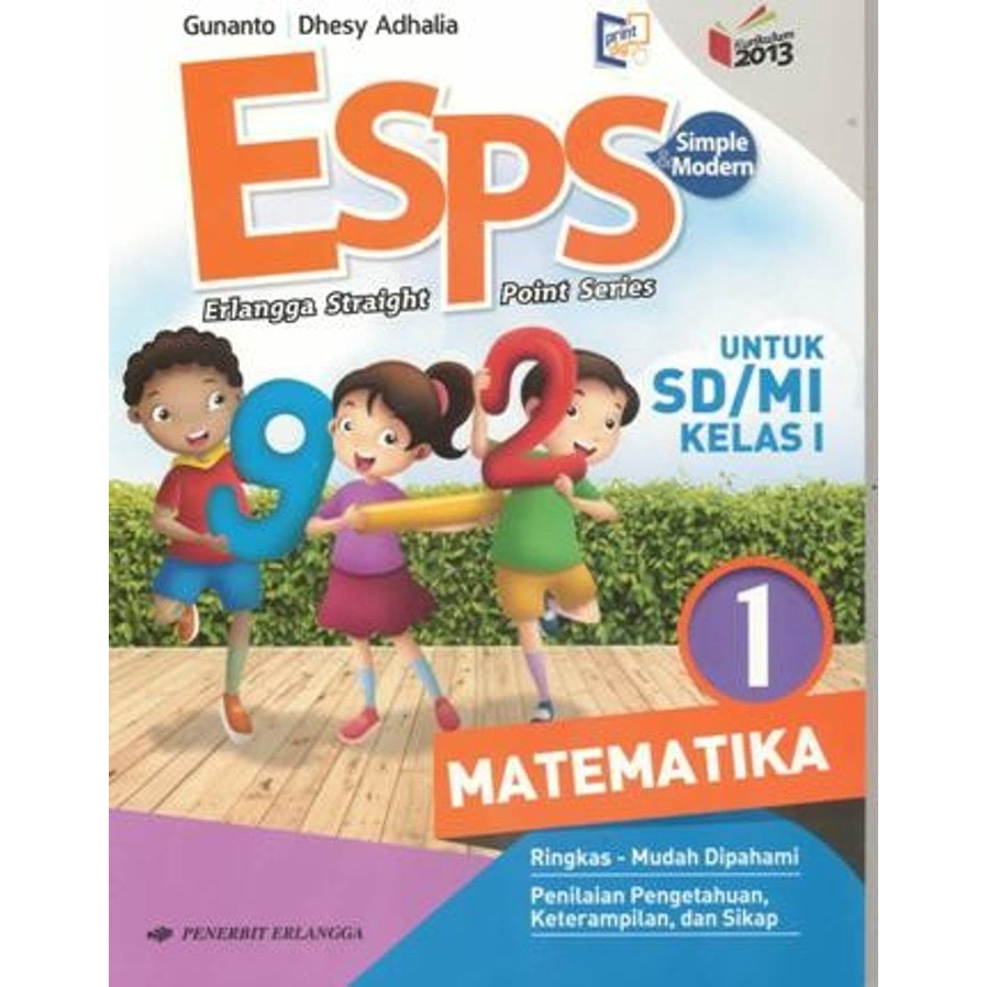 Detail Buku Matematika Sd Kelas 1 Kurikulum 2013 Nomer 2