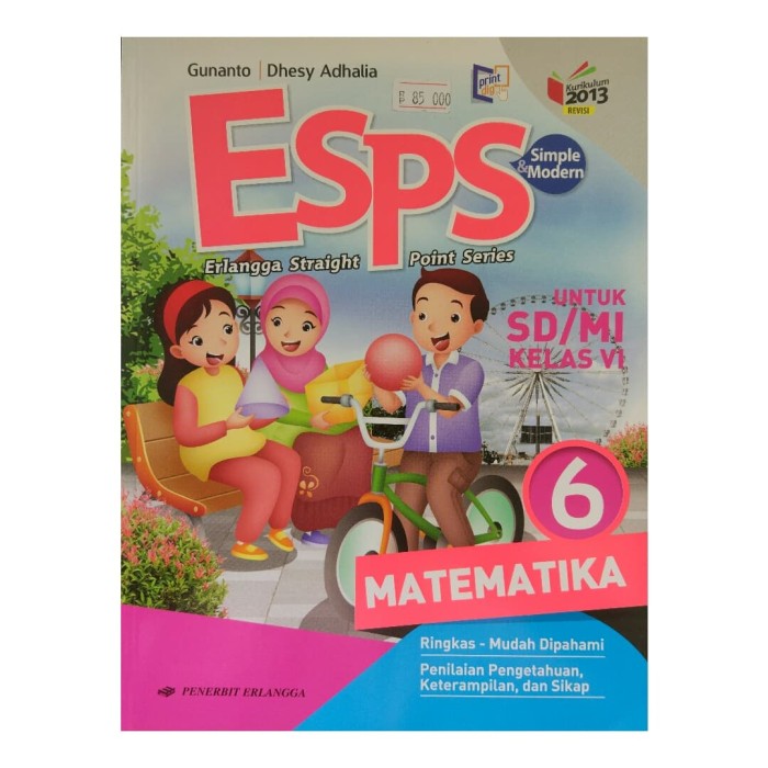 Detail Buku Matematika Sd Kelas 6 Nomer 34