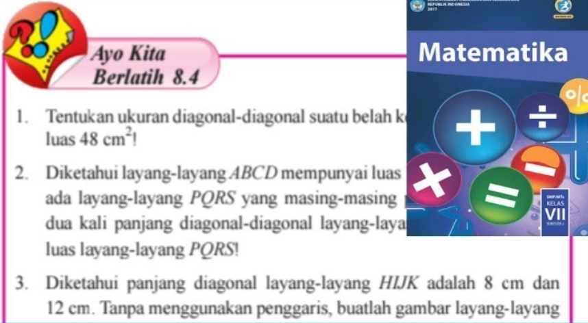 Detail Buku Matematika Semester 2 Kelas 7 Nomer 39