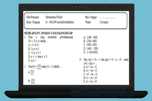 Detail Buku Matematika Wajib Kelas 10 Kurikulum 2013 Nomer 52