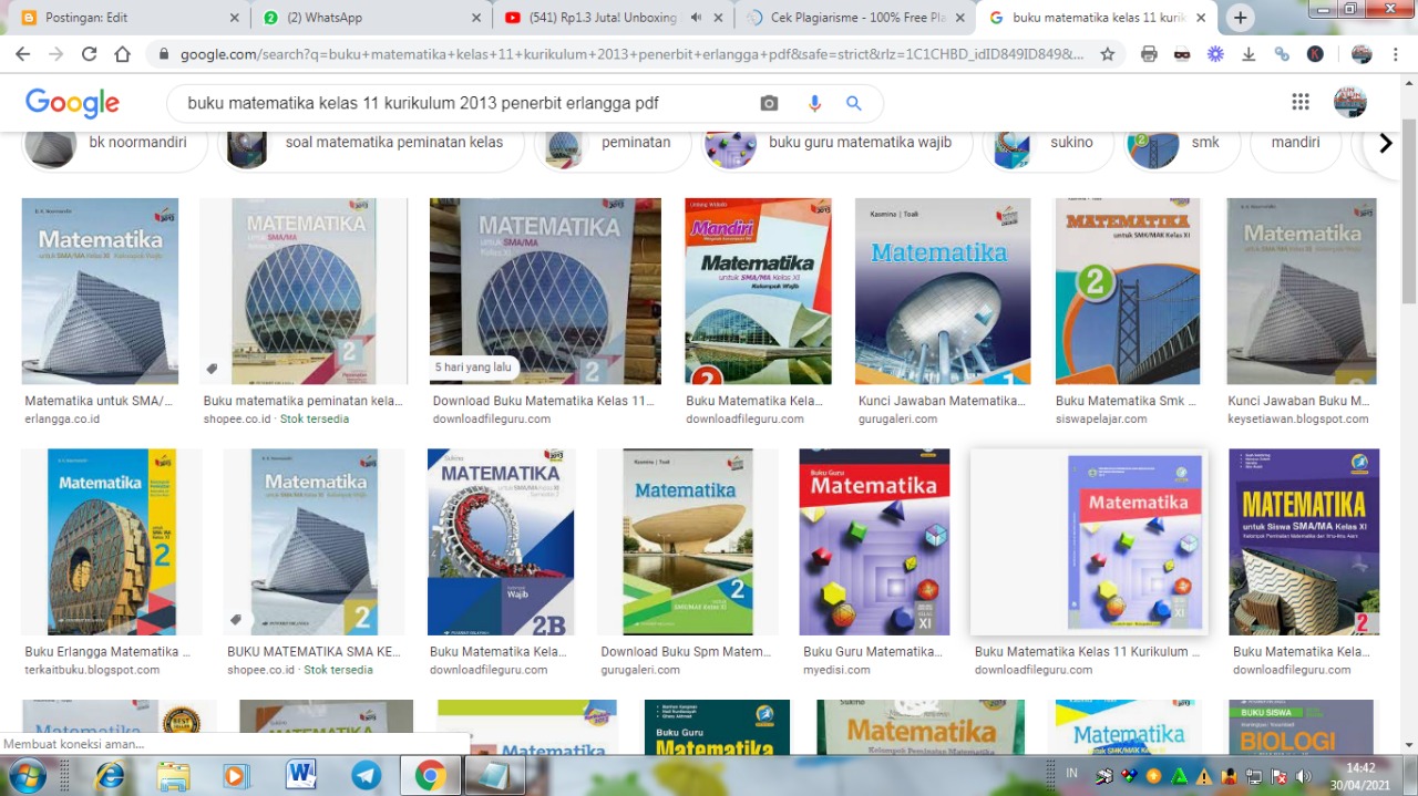 Detail Buku Matematika Wajib Kelas 11 Kurikulum 2013 Nomer 43