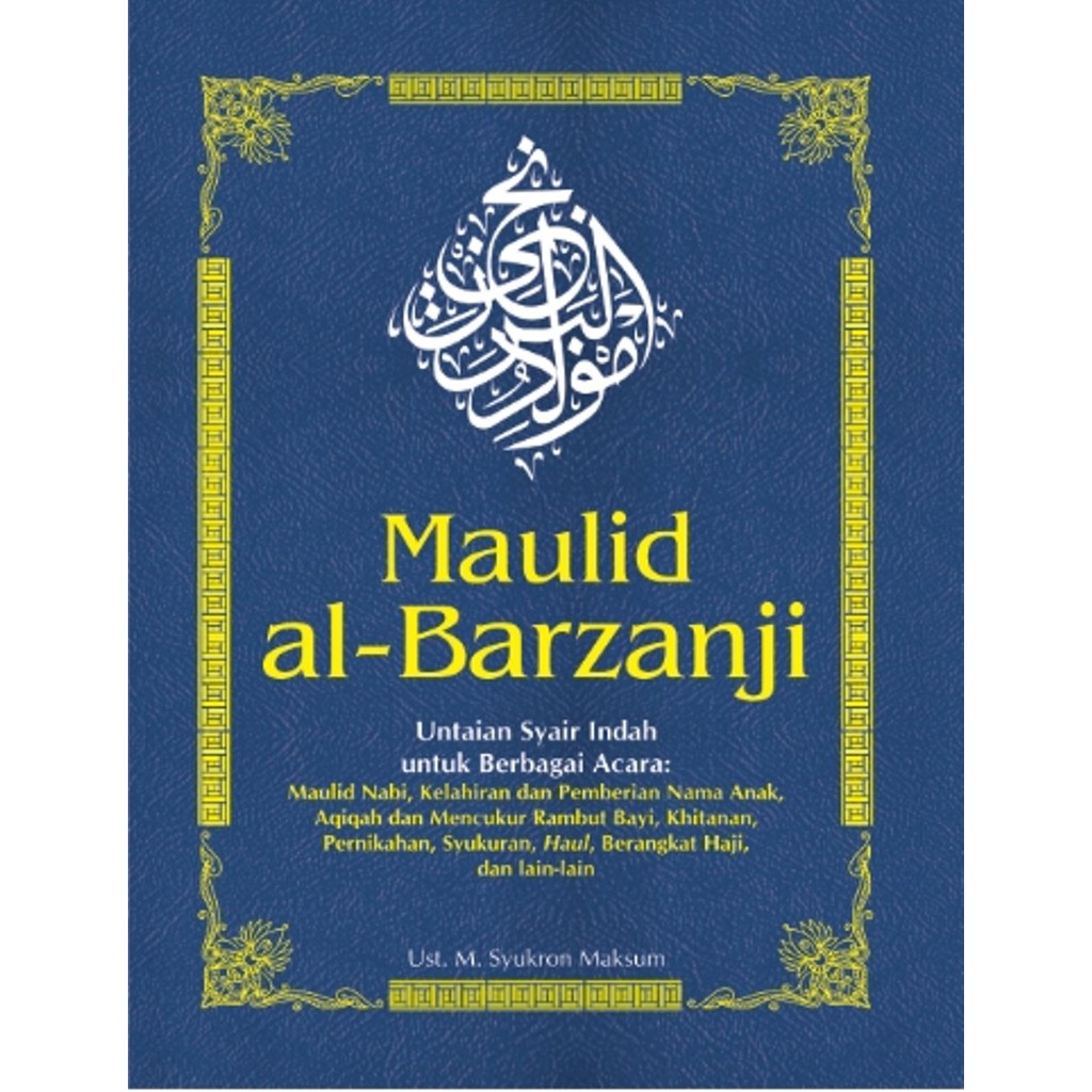 Buku Maulid Al Barzanji - KibrisPDR