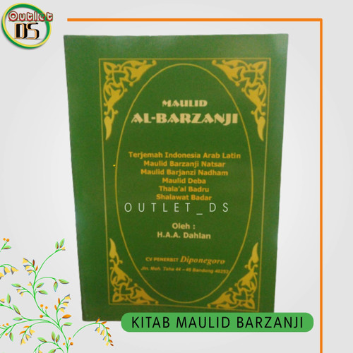 Detail Buku Maulid Al Barzanji Nomer 19