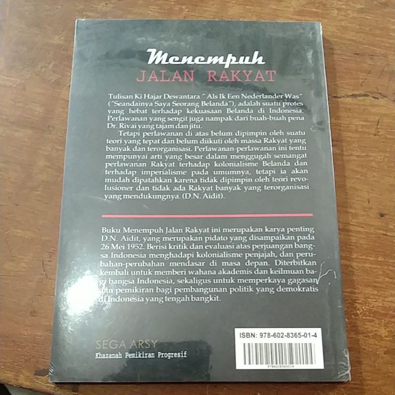 Detail Buku Menempuh Jalan Rakyat Nomer 33