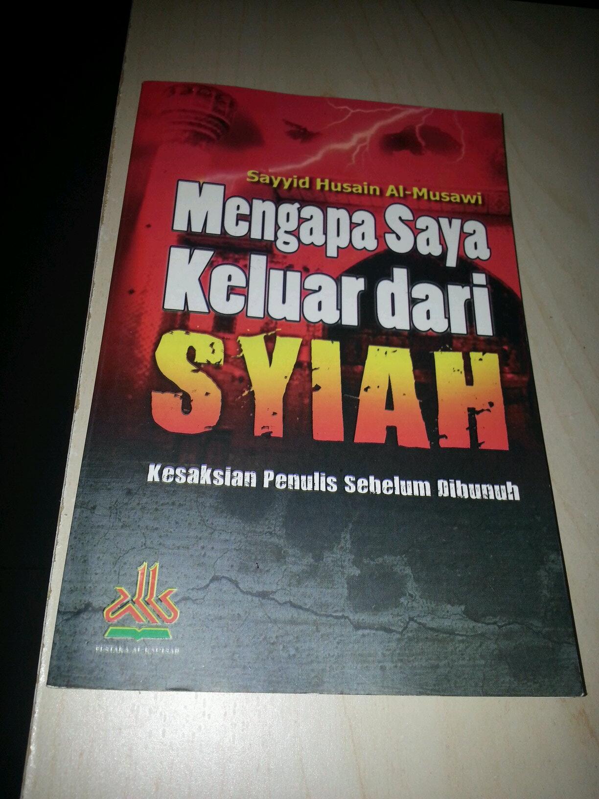 Detail Buku Mengapa Saya Keluar Dari Syiah Nomer 4