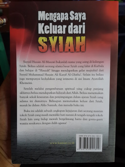 Detail Buku Mengapa Saya Keluar Dari Syiah Nomer 8