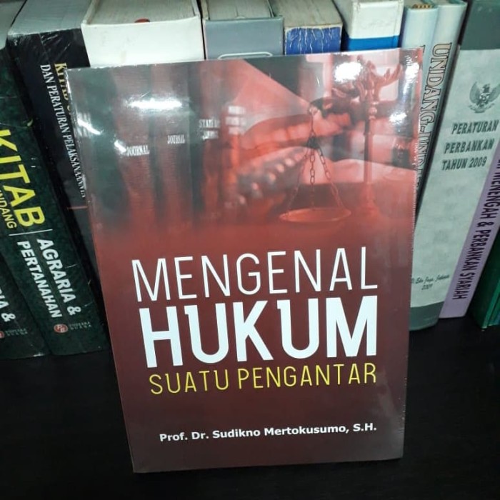 Detail Buku Mengenal Hukum Nomer 10