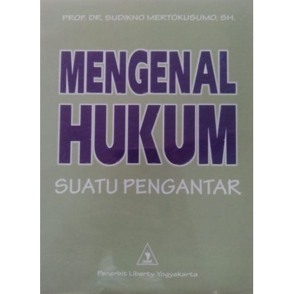 Detail Buku Mengenal Hukum Nomer 17