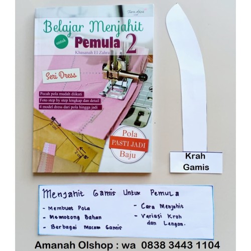 Detail Buku Menjahit Pemula Nomer 27