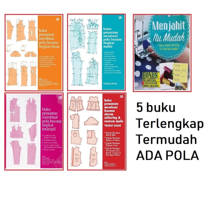 Detail Buku Menjahit Untuk Pemula Nomer 36