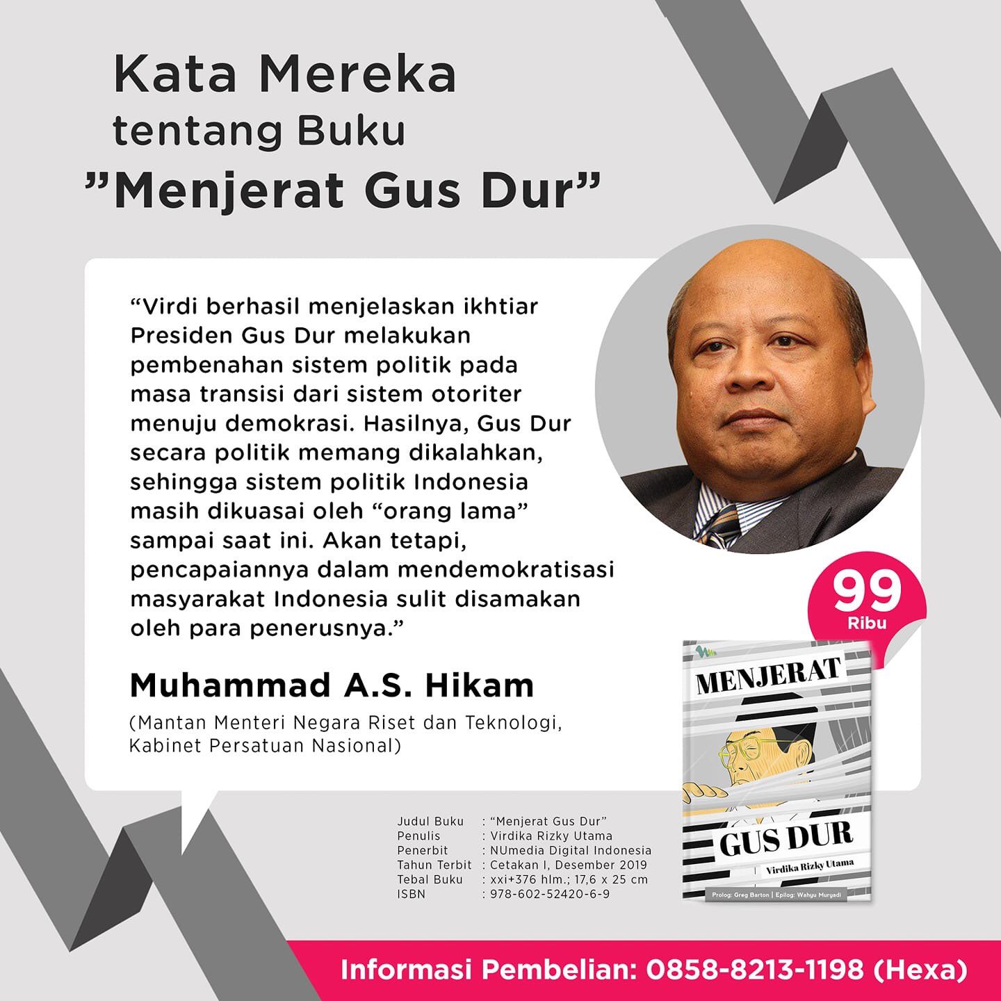 Detail Buku Menjerat Gus Dur Nomer 17