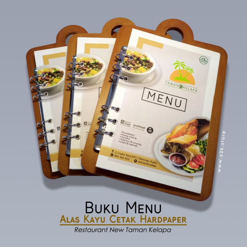 Detail Buku Menu Cafe Nomer 2