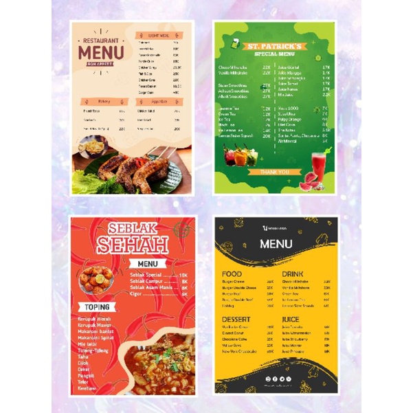 Detail Buku Menu Minuman Nomer 40