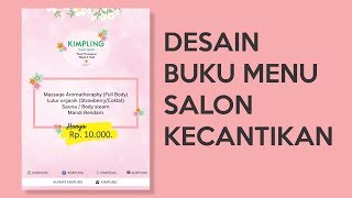 Detail Buku Menu Salon Nomer 16