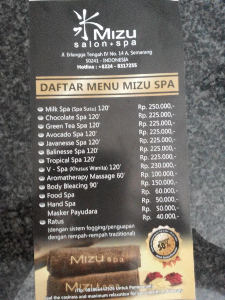 Detail Buku Menu Salon Nomer 27